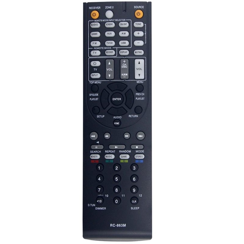 Onkyo Home Cinema - Télécommande de remplacement RC-86 pour système