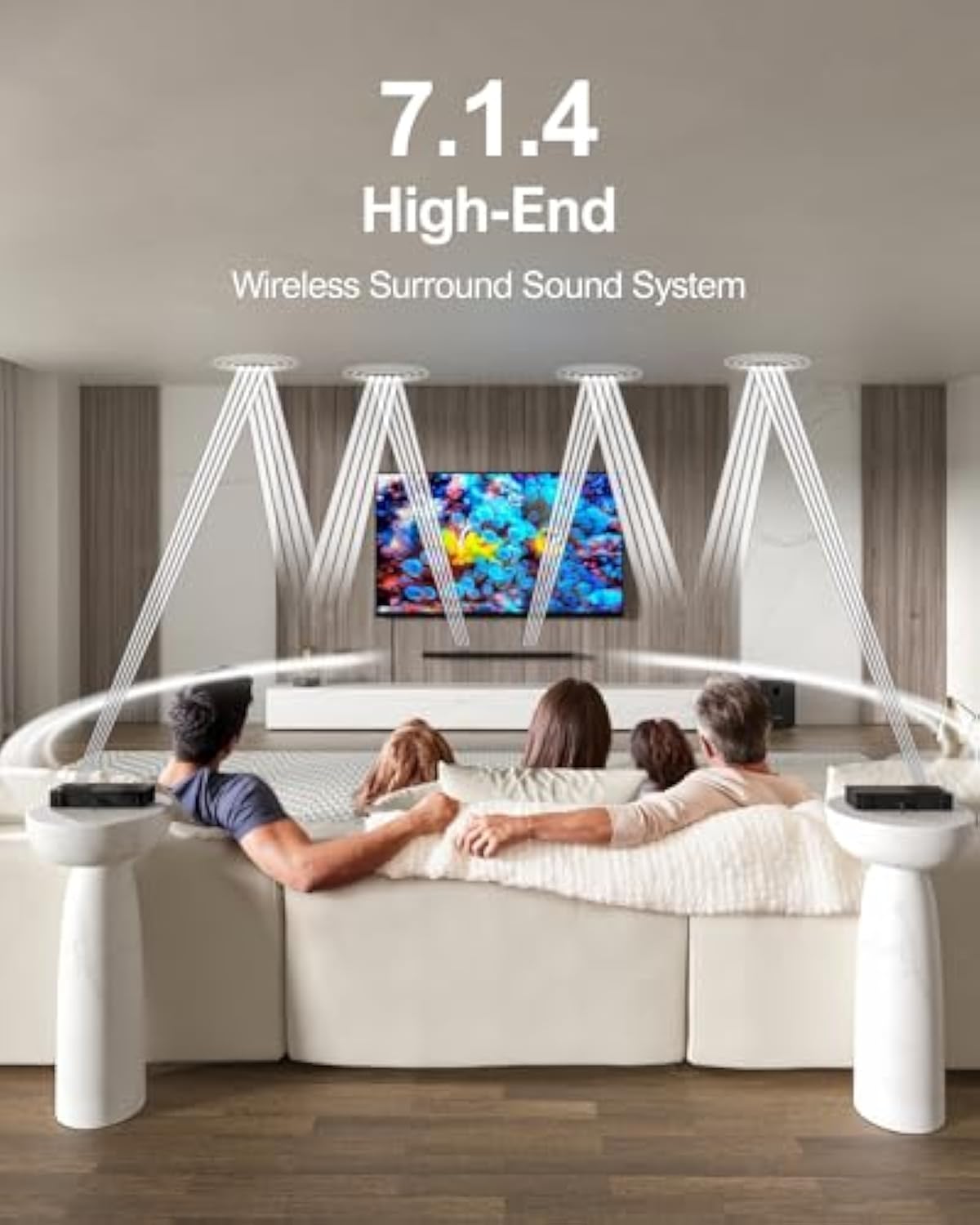 Home Cinema Dolby Atmos 7.1 - Système de barre de son Dolby