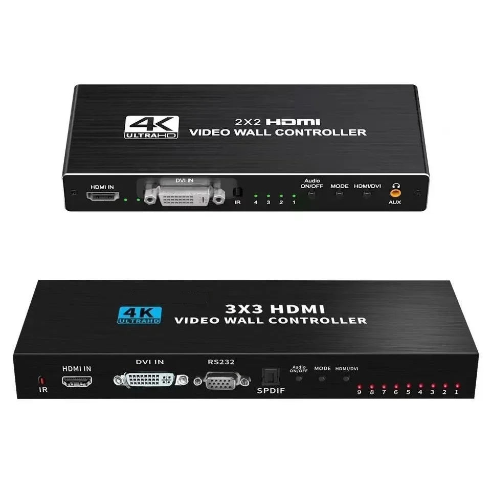 Home Cinema Video Processor - Contrôleur de mur vidéo HDMI, 4K,