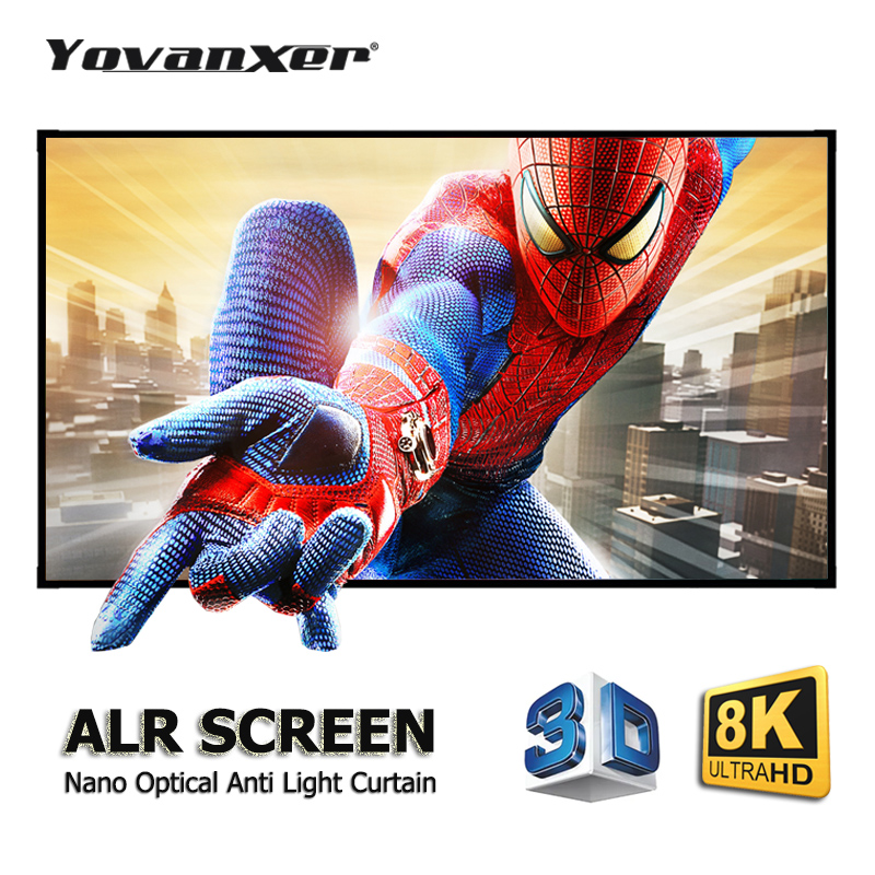 Home Cinema Projector Screen - Écran de projection ALR 3D Nano