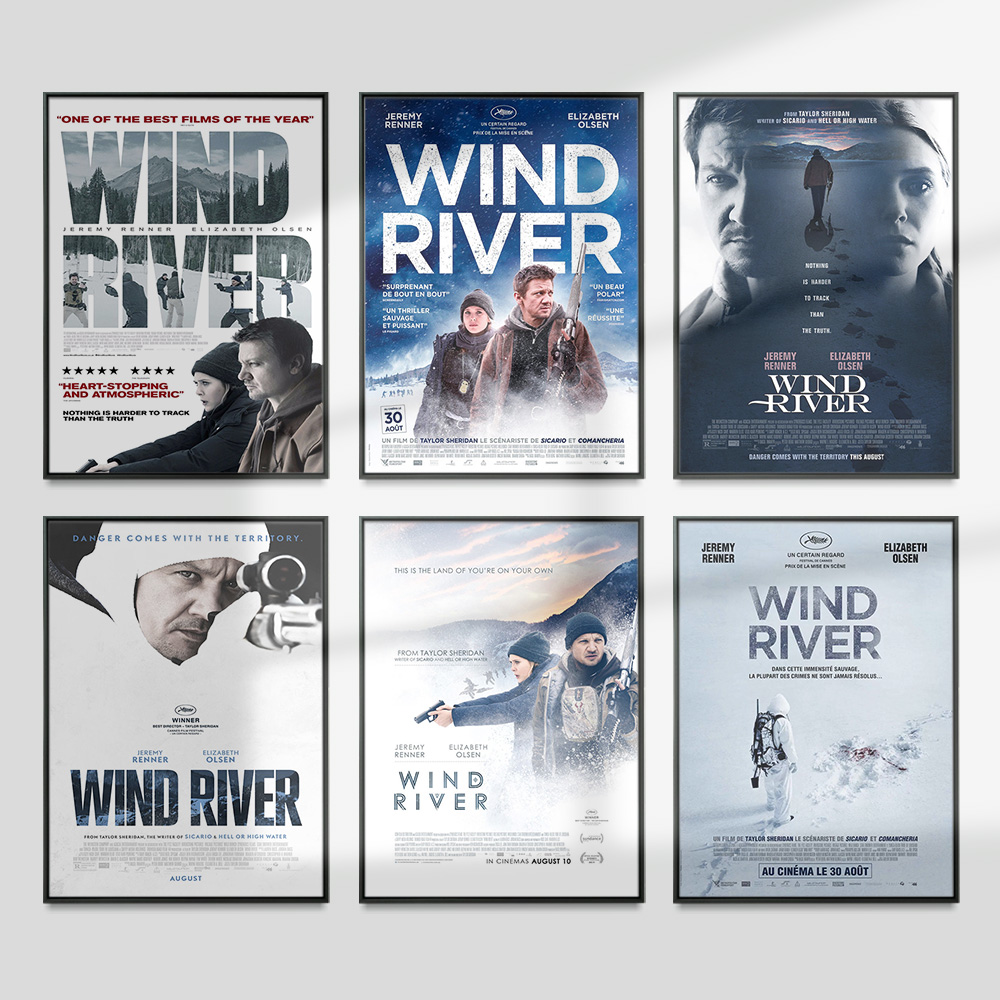 Home Cinema Films - Affiche de Film Wind River, autocollants