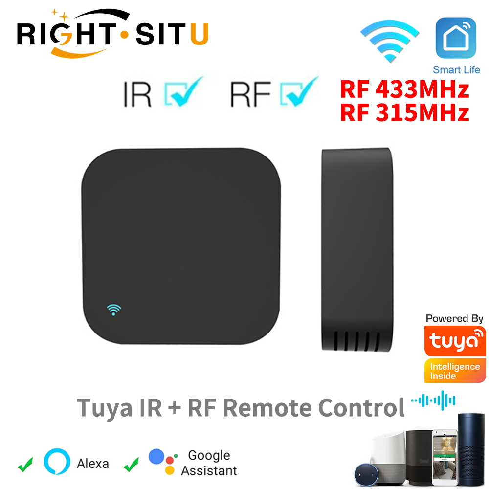 Home Cinema Projector Screen - Tuya – télécommande intelligente RF IR,