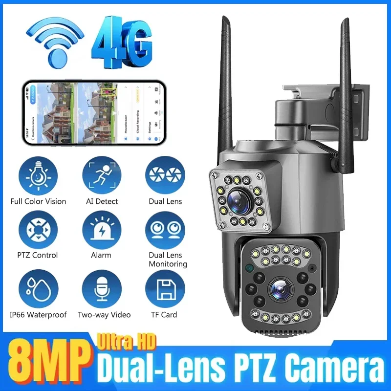 Home Cinema Outdoor - Caméra de surveillance extérieure PTZ IP