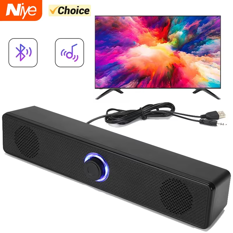 Home Cinema Portable - Barre de son Bluetooth 5.0 4D