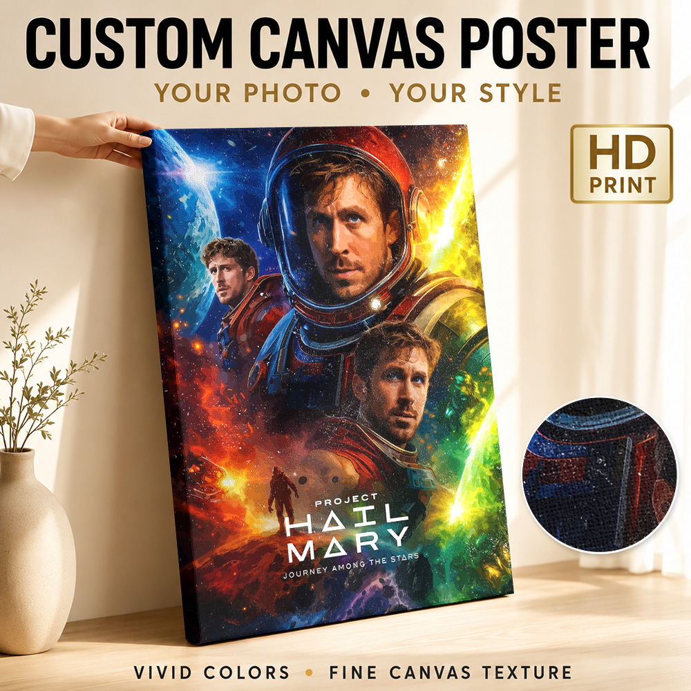 Home Cinema Films - Affiche encadrée du film Project Hail