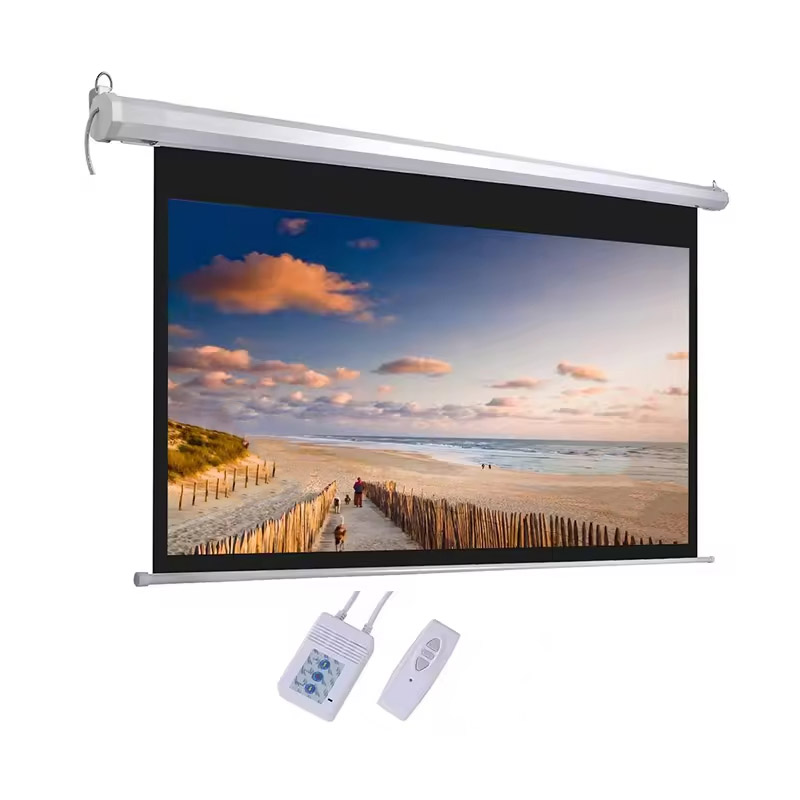 Home Cinema Projector Screen - Écran de projecteur électrique de haute