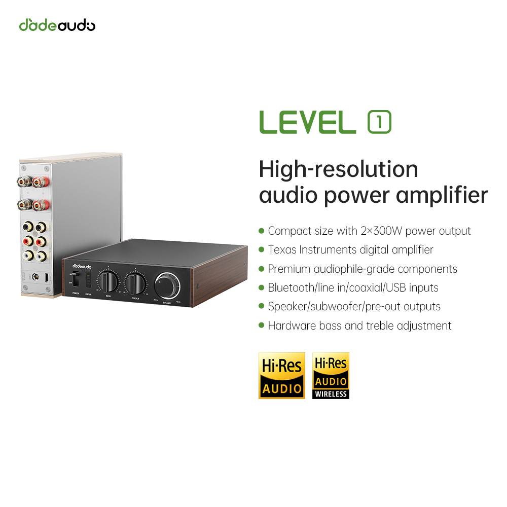 Home Cinema Choice - Amplificateur HiFi Bluetooth LDAC de bureau