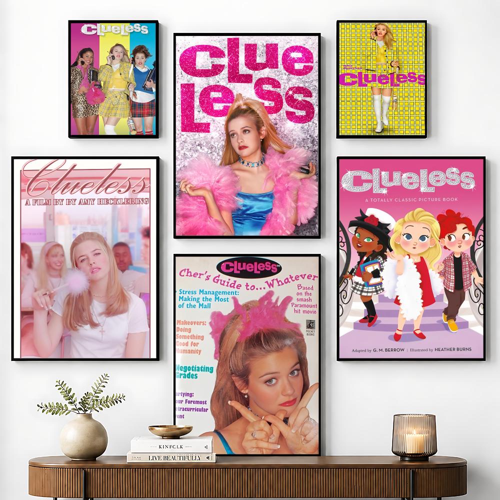 Home Cinema Films - Affiche de film d'amour américain, Clueless,