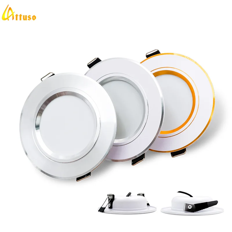 Home Cinema Led - Led Downlight encastré rond plafonniers DC