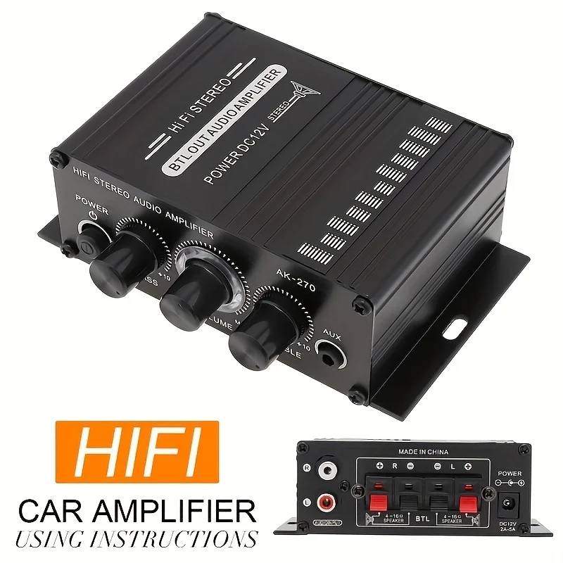 Amplificateur HIFI AK-270, can - Home Cinema Choice avis et prix