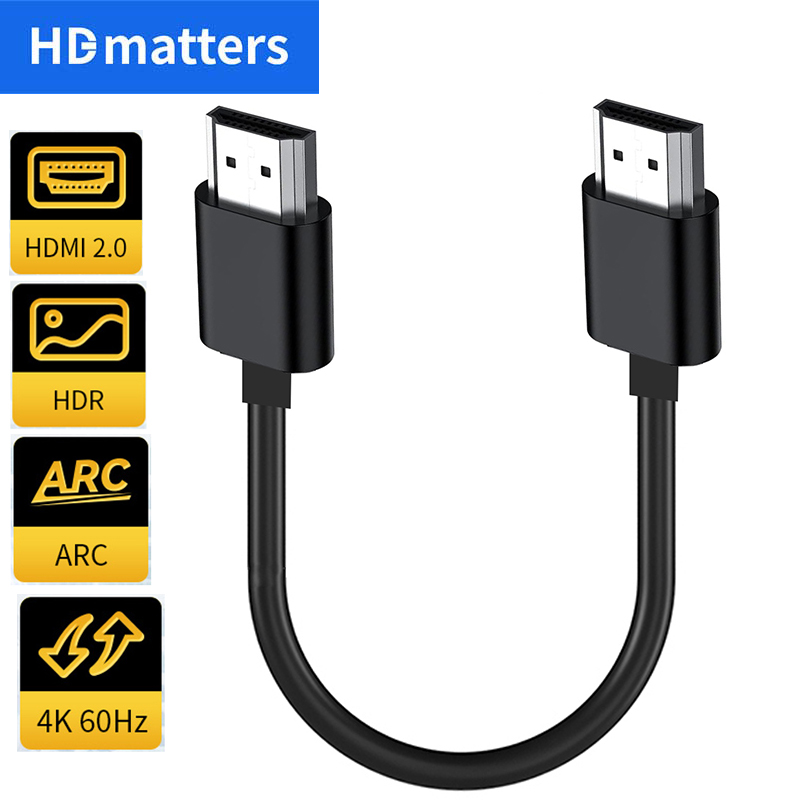 Câble HDMI 2.0 Ultra court 4K  - Hdmi Arc Cable avis et prix