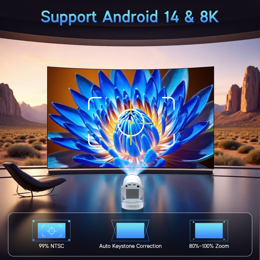 Projecteur Magcubic Android 14 - Video Home Cinema avis et prix