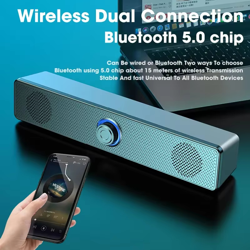 Barre de son Bluetooth 5.0 4D  - Home Cinema Portable avis et prix