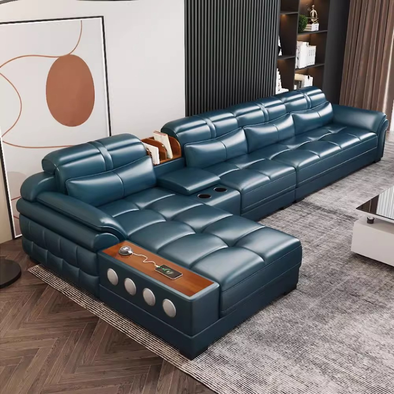 Canapés de luxe en cuir vérita - Home Cinema For Small Room avis et prix