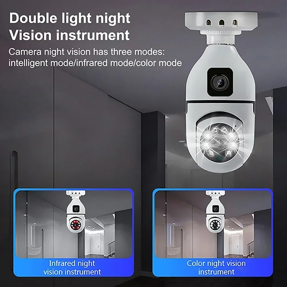 Caméra IP WiFi E27 en forme d' - Home Cinema Outdoor avis et prix