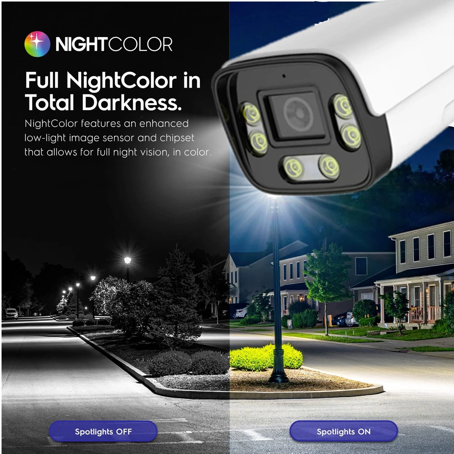 Caméra de sécurité IP 4MP 2MP  - Home Cinema Outdoor avis et prix