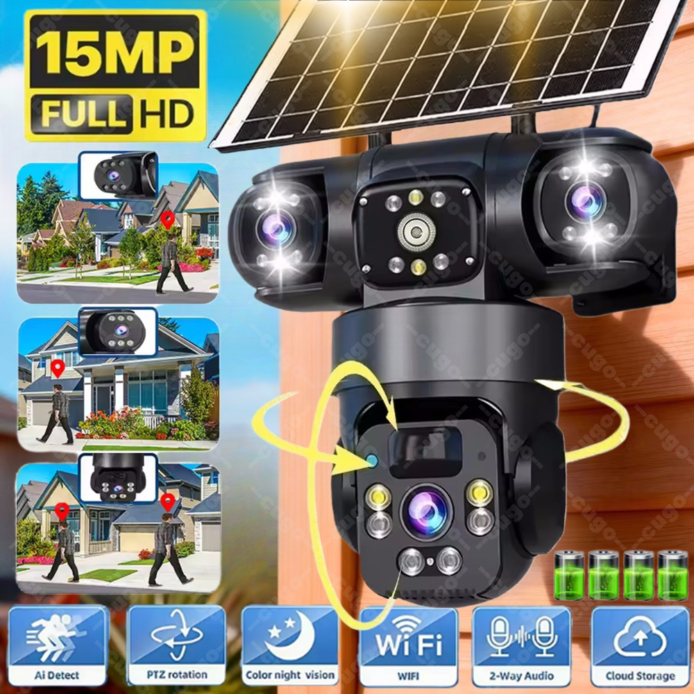 Caméra de sécurité IP V380 à 3 - Home Cinema Outdoor avis et prix