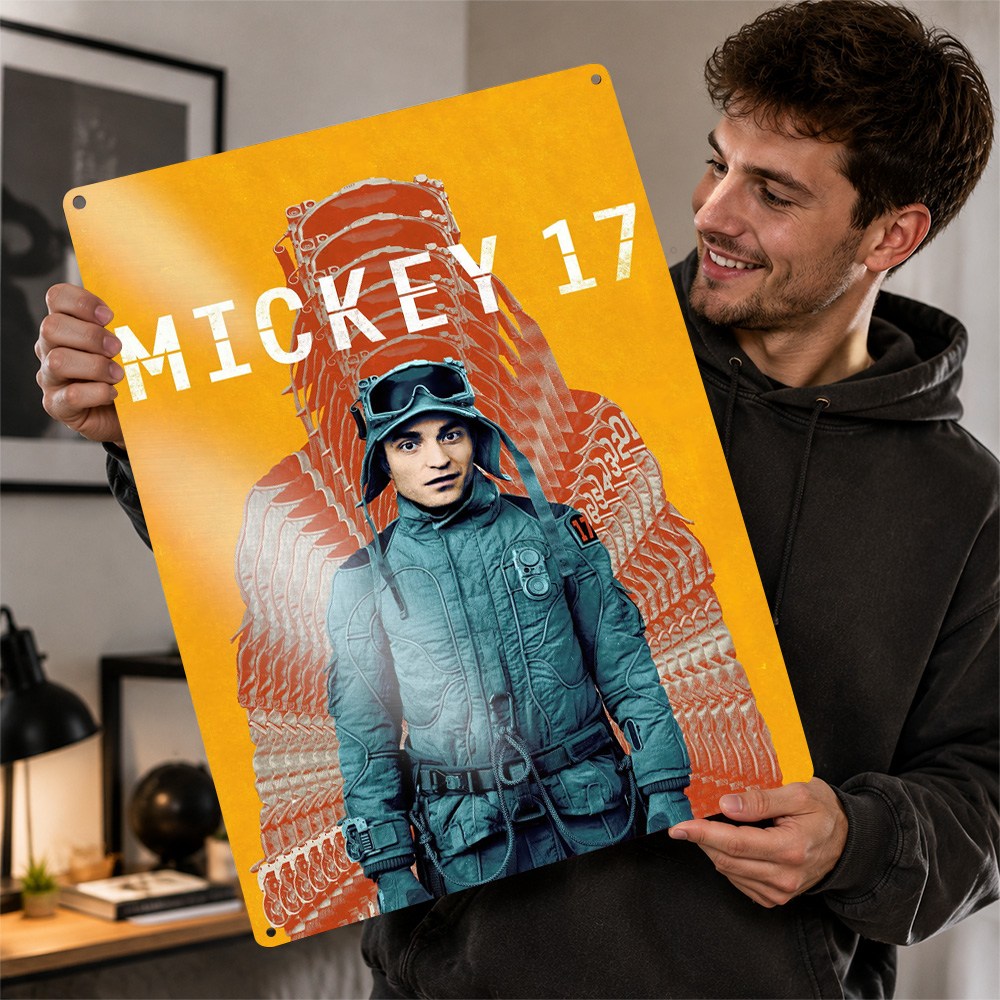 Affiche Métallique du Film Mic - Home Cinema Films avis et prix