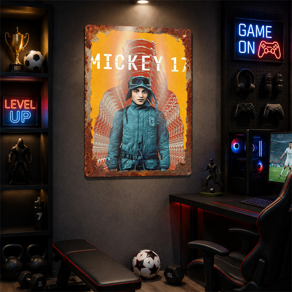 Affiche Métallique du Film Mic - Home Cinema Films avis et prix