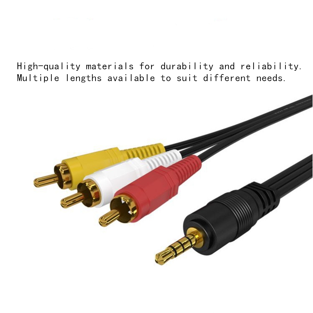 Câble Audio-vidéo RCA 3.5mm à  - Video Home Cinema avis et prix
