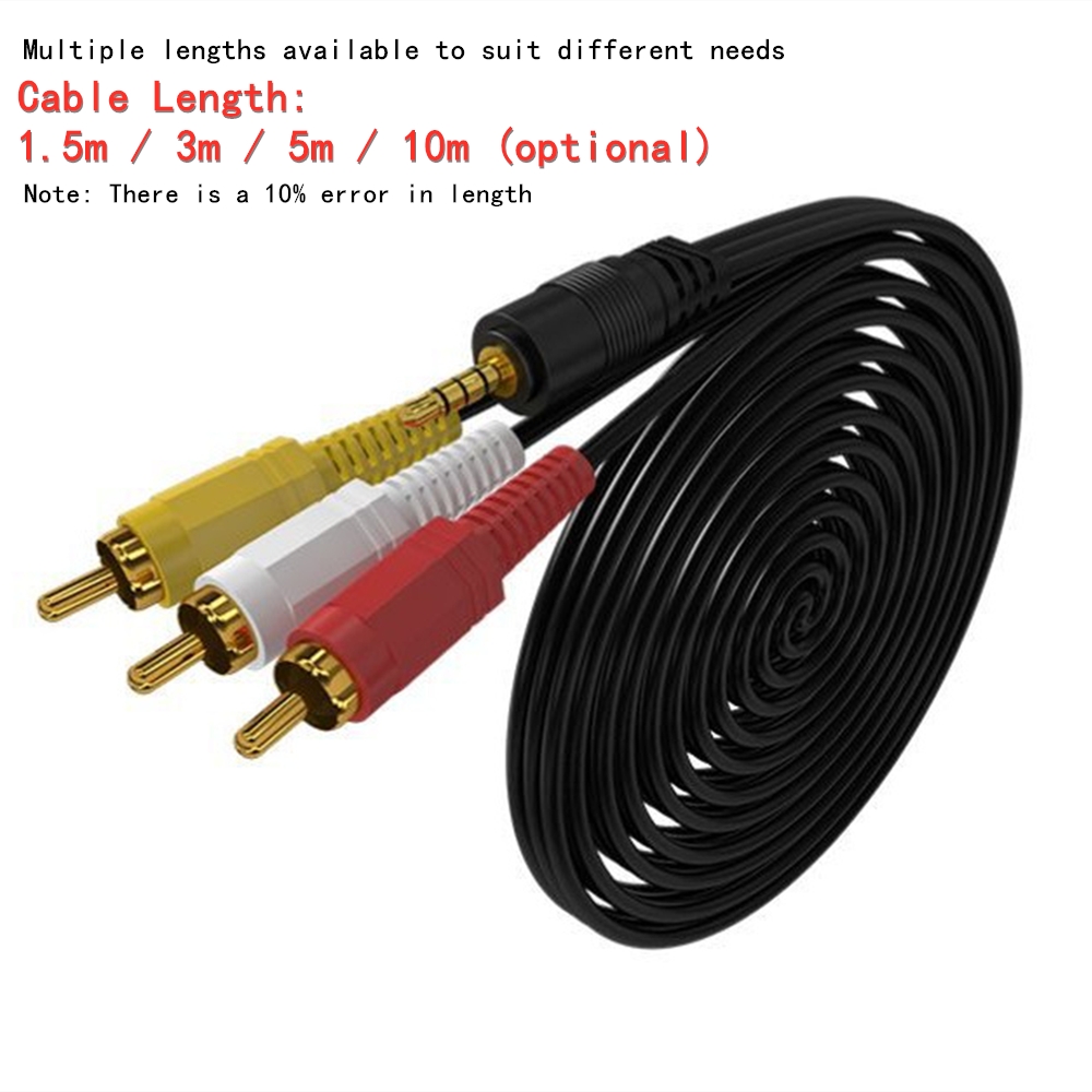 Câble Audio-vidéo RCA 3.5mm à  - Video Home Cinema avis et prix