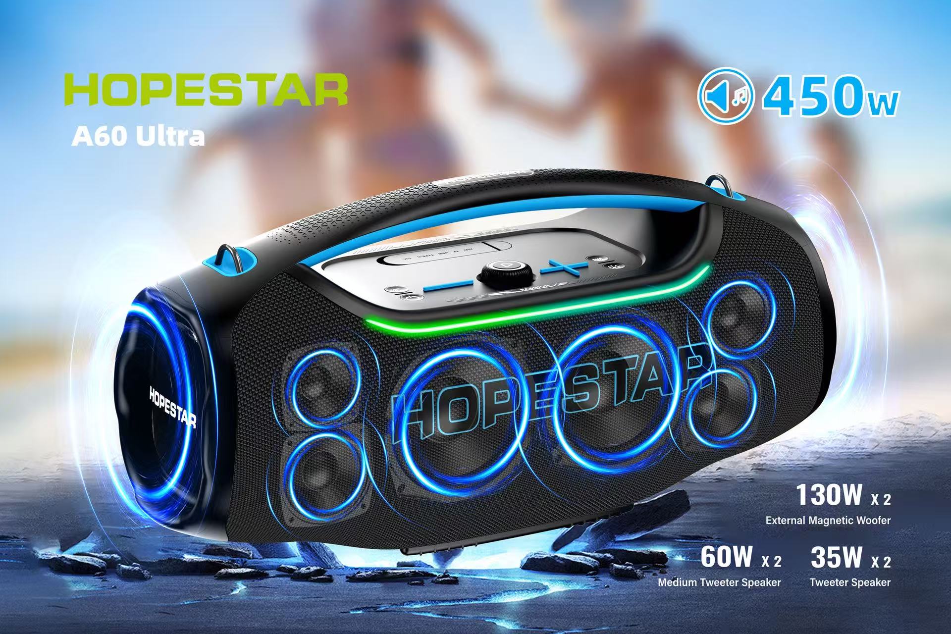 2026 HOPESTAR A60ULTRA 450W Ha - Home Cinema Portable avis et prix