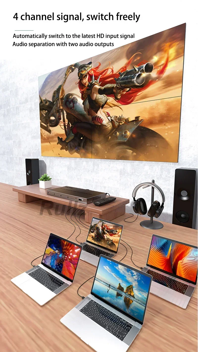 Contrôleur Mural Vidéo HDMI 4K - Home Cinema Video Processor avis et prix