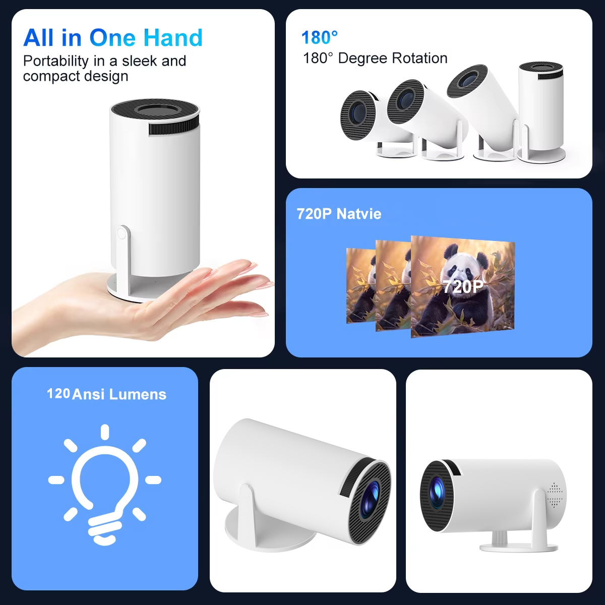 Projecteur pour Android 12 Wif - Video Home Cinema avis et prix