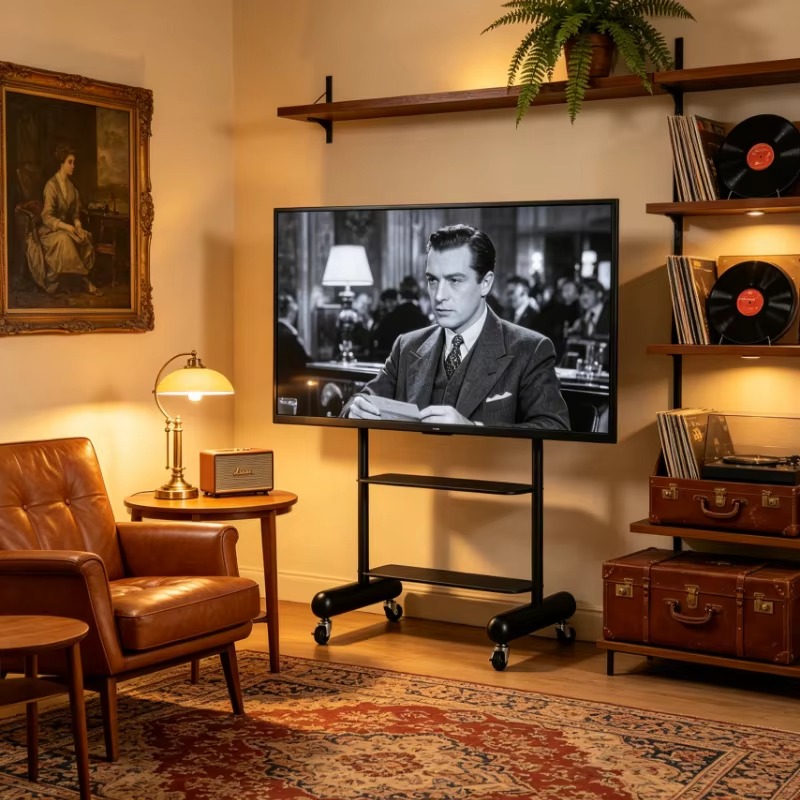 Support TV mobile pour petits  - Home Cinema For Small Room avis et prix