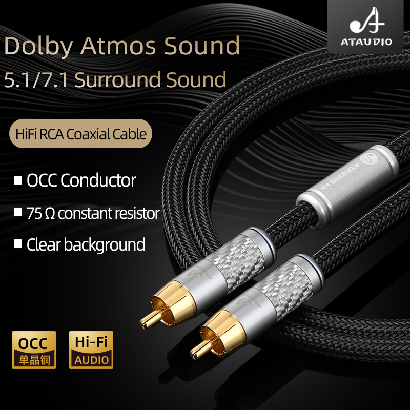 Câble audio numérique coaxial  - Home Cinema Dolby Atmos 7.1 avis et prix