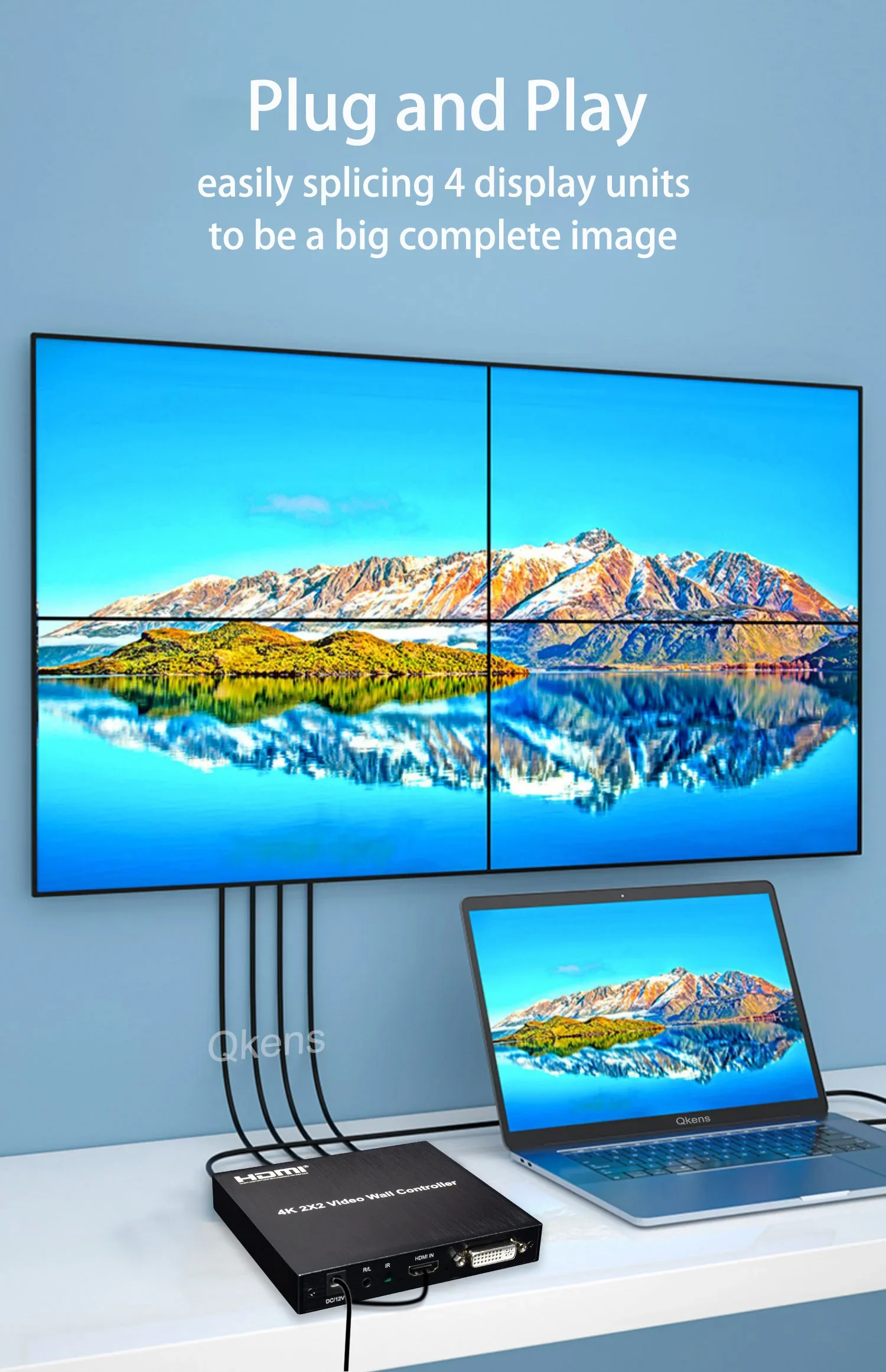 Contrôleur mural TV HDMI, proc - Home Cinema Video Processor avis et prix