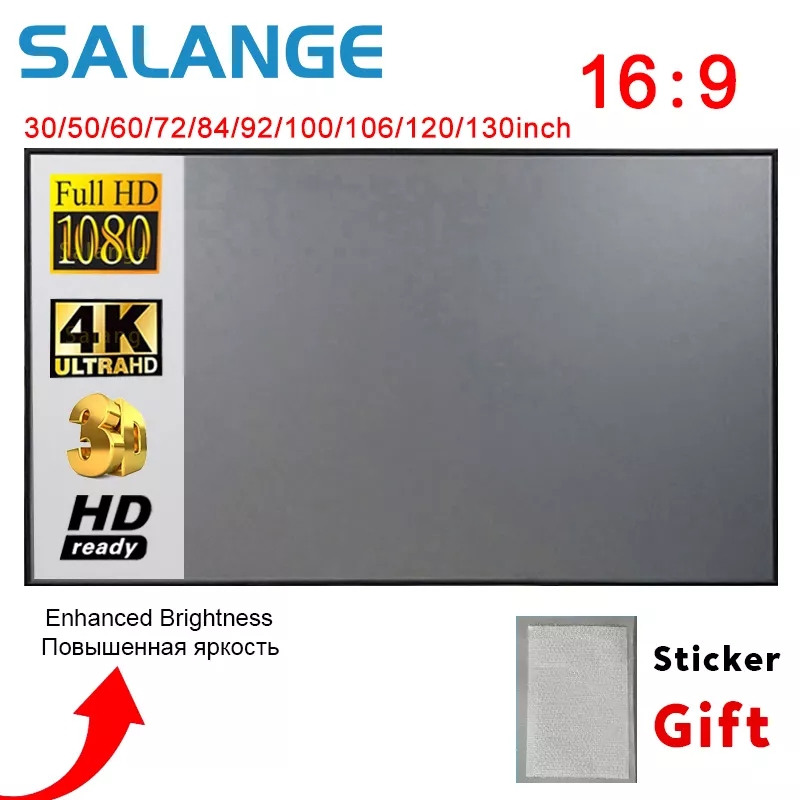 Écran de projecteur Salange, é - Home Cinema Projector Screen avis et prix