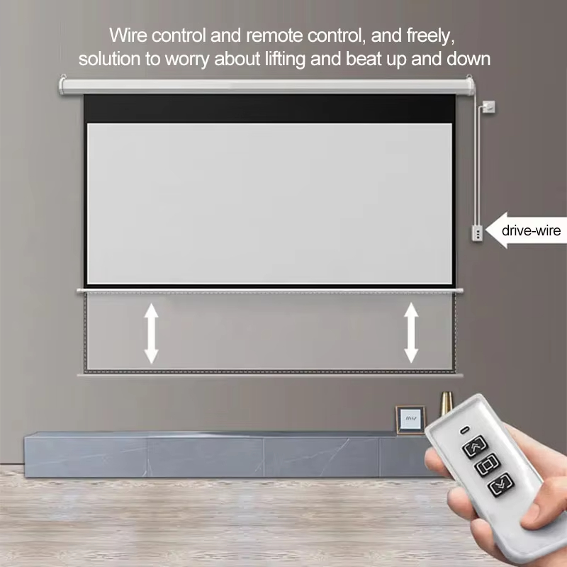 Écran de projecteur électrique - Home Cinema Projector Screen avis et prix