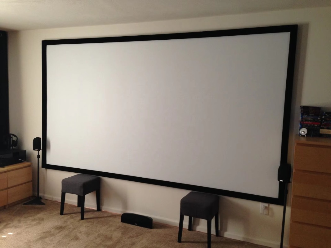 Écran de projection plat à cad - Home Cinema Projector Screen avis et prix
