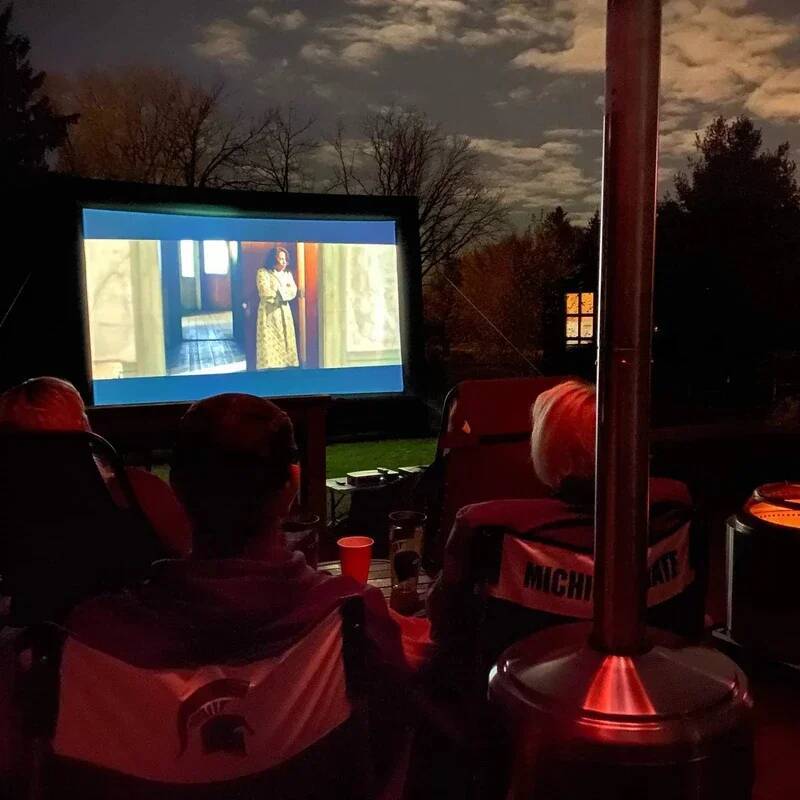 Écran de projecteur géant Iata - Home Cinema Projector Screen avis et prix
