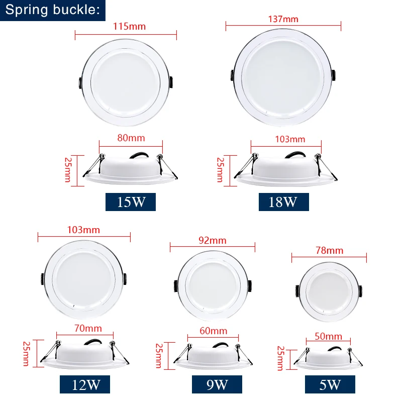 Led Downlight encastré rond pl - Home Cinema Led avis et prix