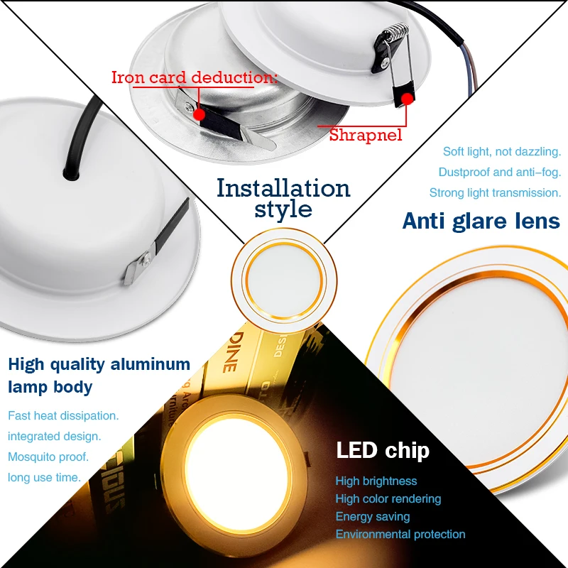 Led Downlight encastré rond pl - Home Cinema Led avis et prix