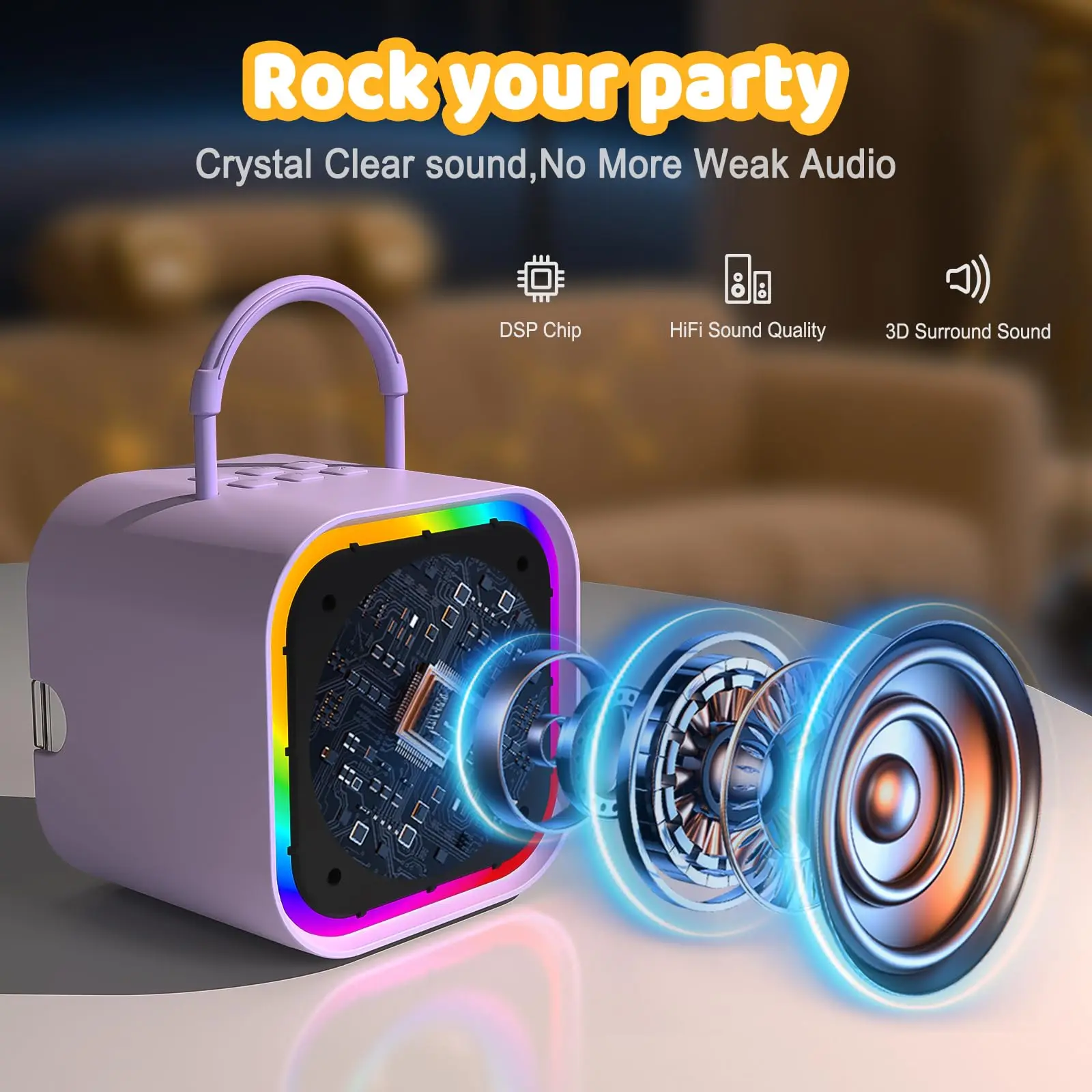 Microphone sans fil double, ka - Home Cinema For Small Room avis et prix